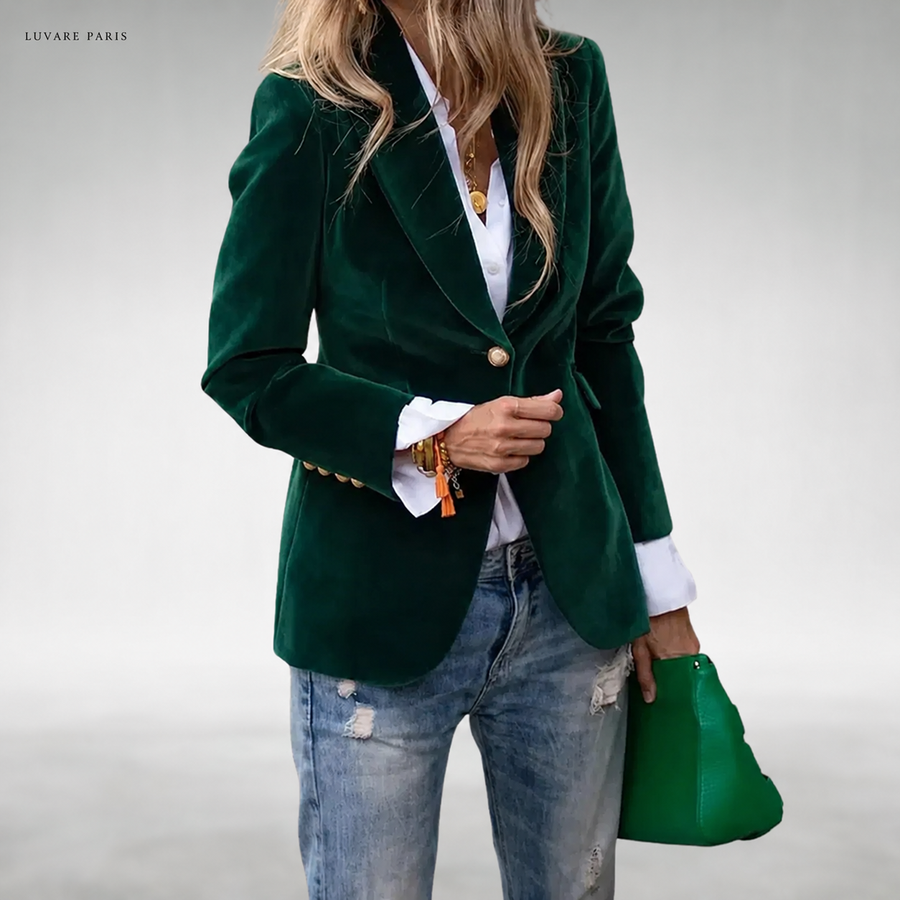 Vittoria | Blazer con Rever e Bottone
