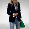 Vittoria | Blazer con Rever e Bottone