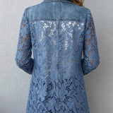 Alice | Giacca con Pizzo Floreale