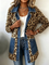 Lorena | Giacca Lunga Leopardo e Denim