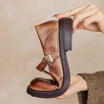 Veronica | Mary Jane Eleganti In Pelle