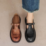 Veronica | Mary Jane Eleganti In Pelle