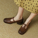Nicoletta | Mary Jane Con Cinturino A T