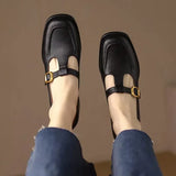 Nicoletta | Mary Jane Con Cinturino A T