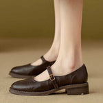 Laura | Mary Jane Classiche In Pelle