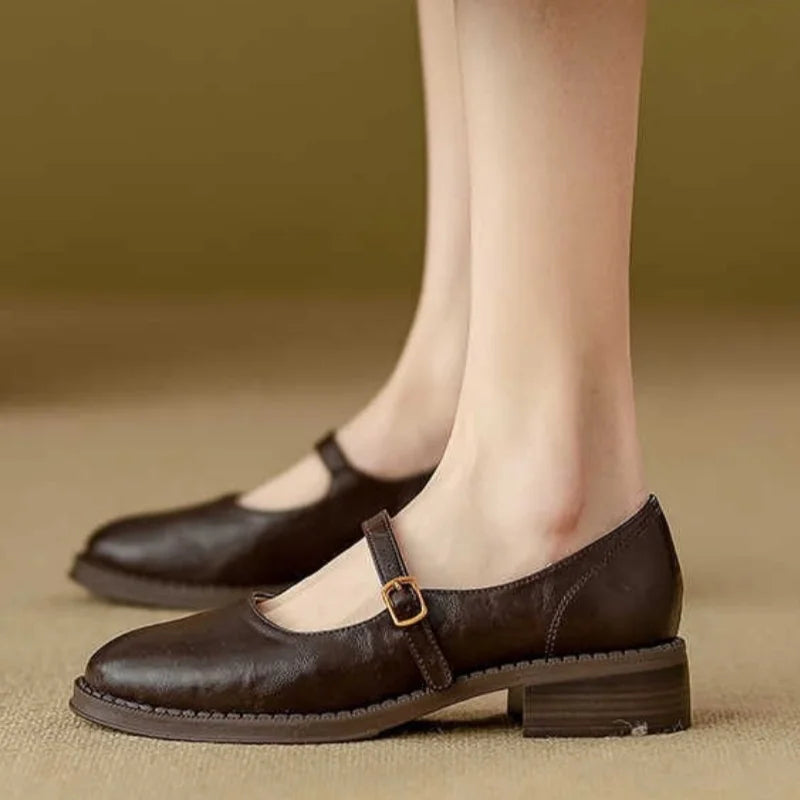 Laura | Mary Jane Classiche In Pelle