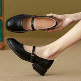 Laura | Mary Jane Classiche In Pelle
