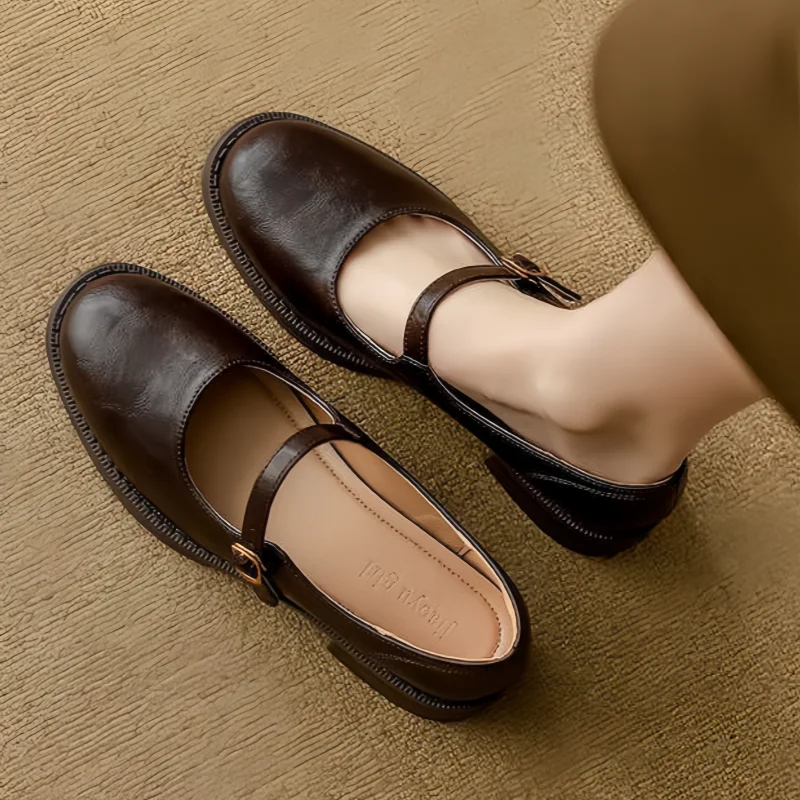 Laura | Mary Jane Classiche In Pelle
