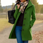 Iris | Cappotto a Un Bottone
