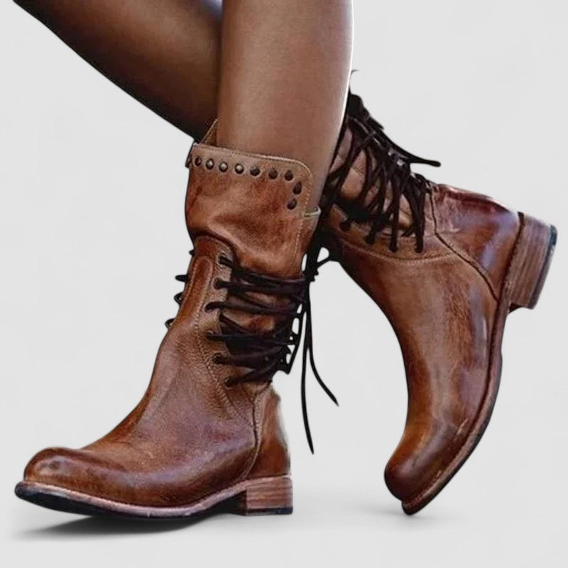 Rachele | Stivaletti Vintage con Lacci