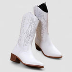 Serena | Stivali Western Ricamati