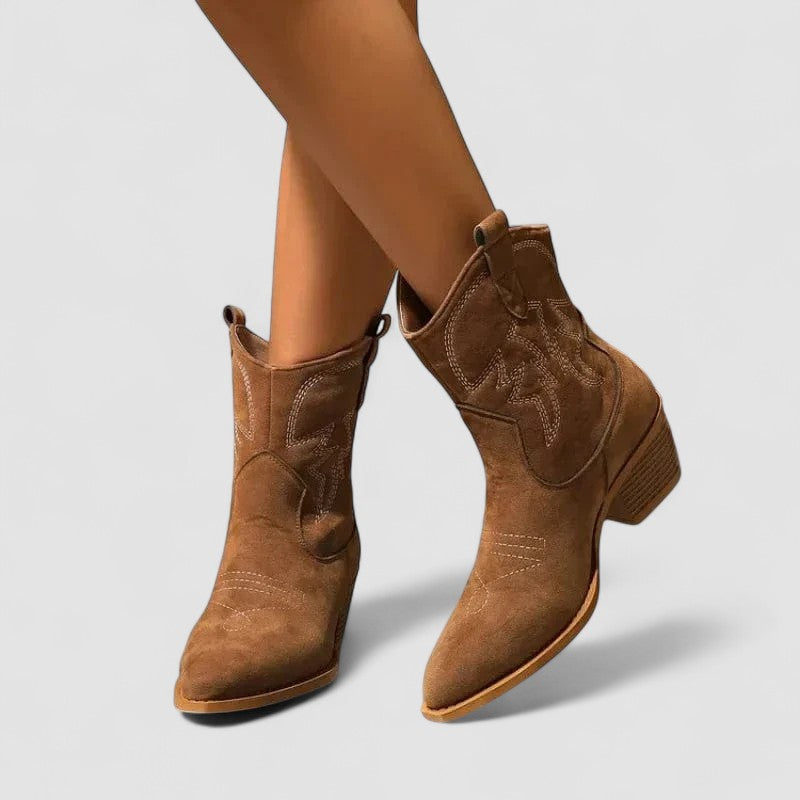 Dorotea | Stivaletti Western Ricamati