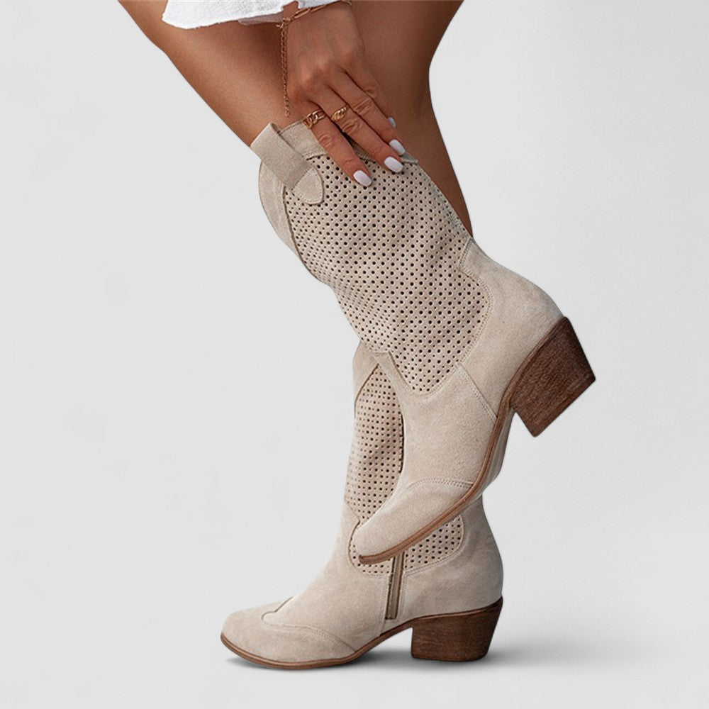 Quintina | Stivali Western Traforati