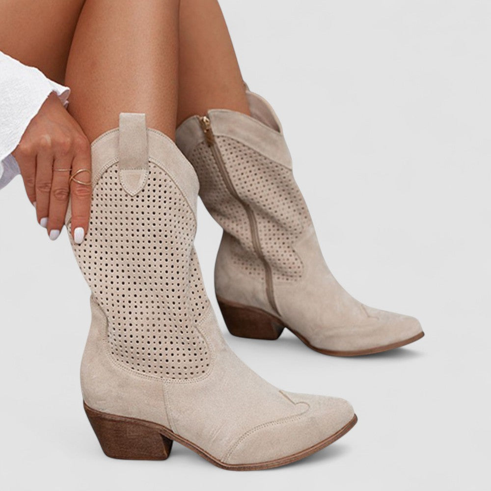 Quintina | Stivali Western Traforati