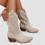 Quintina | Stivali Western Traforati