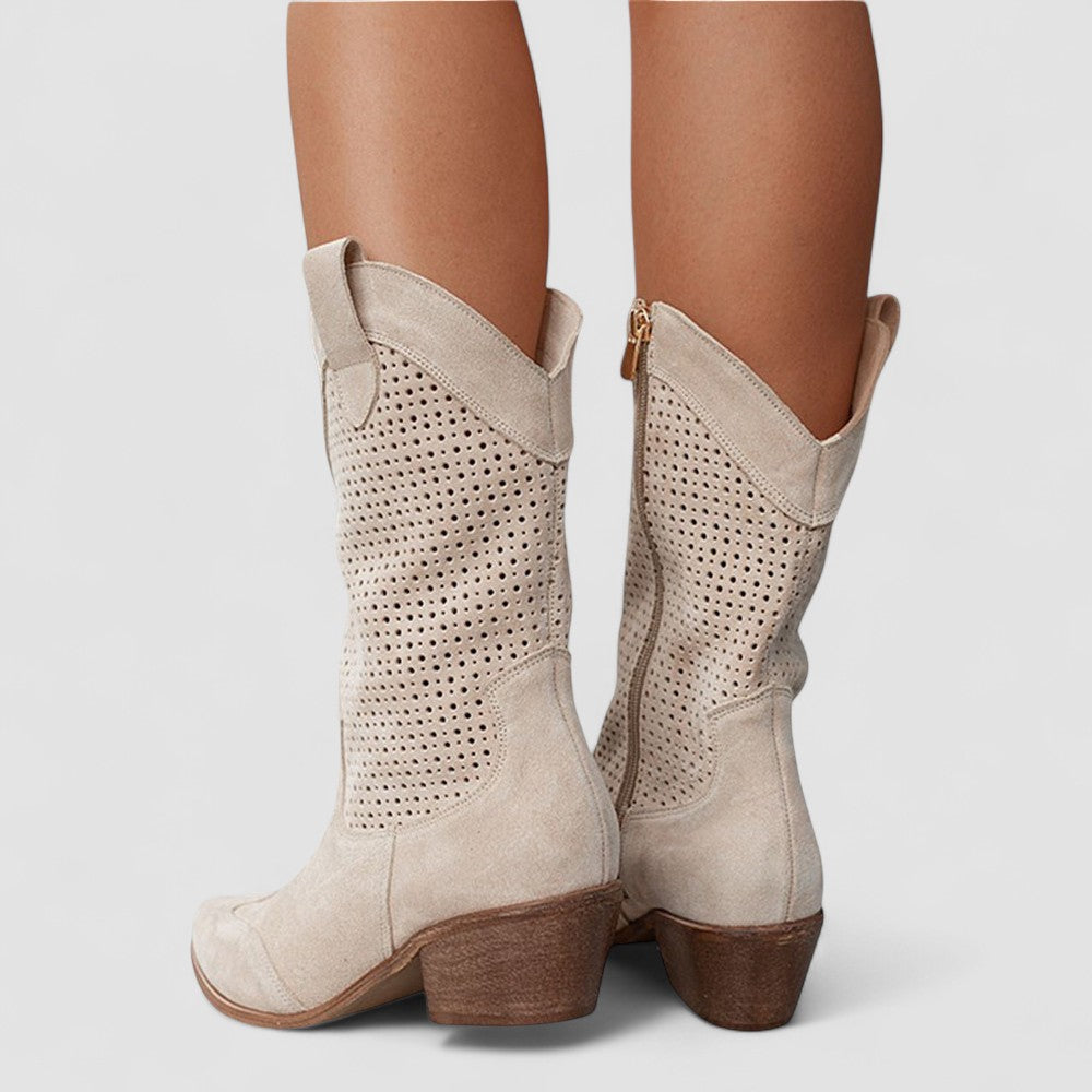 Quintina | Stivali Western Traforati