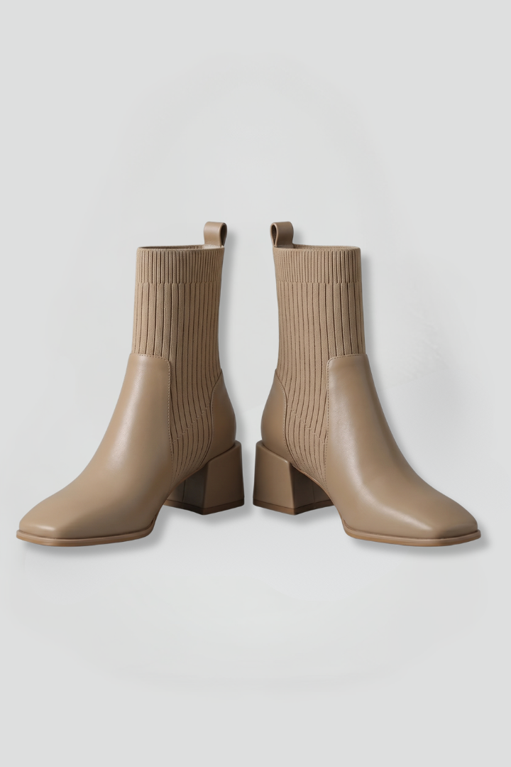 Anita | Stivaletto a calza beige
