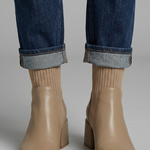 Anita | Stivaletto a calza beige