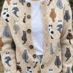 Carlotta | Cardigan con Gattini