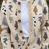 Carlotta | Cardigan con Gattini