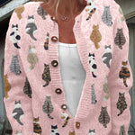 Carlotta | Cardigan con Gattini