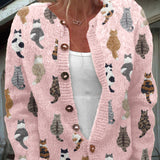 Carlotta | Cardigan con Gattini