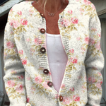Margherita | Cardigan Floreale Rosa