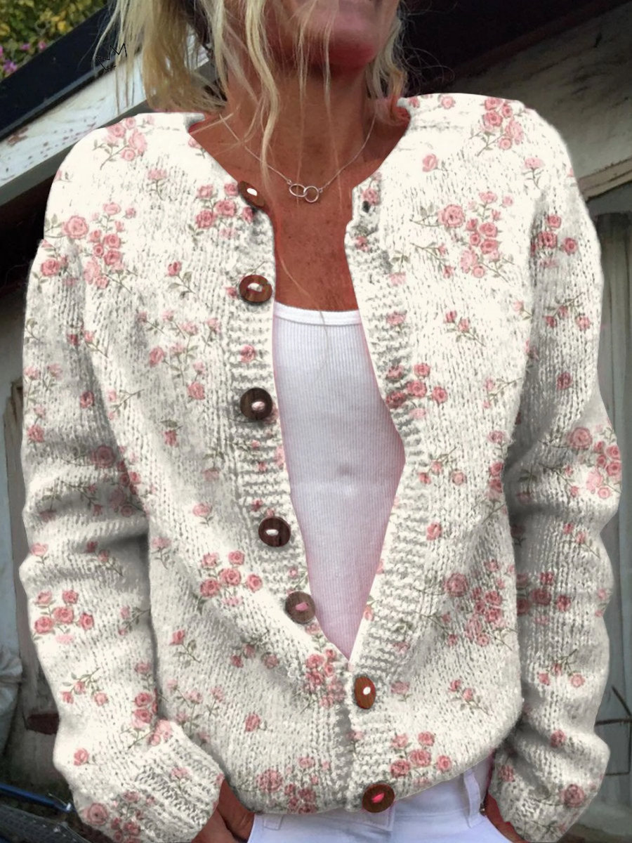 Rosa | Cardigan Rametti di Rose