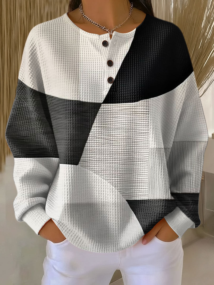 Consolata | Maglione Goffrato a Doppio Strato