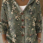 Paola | Cardigan Fantasia con Cappuccio