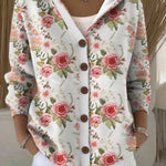 Paola | Cardigan Fantasia con Cappuccio