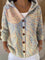 Paola | Cardigan Fantasia con Cappuccio