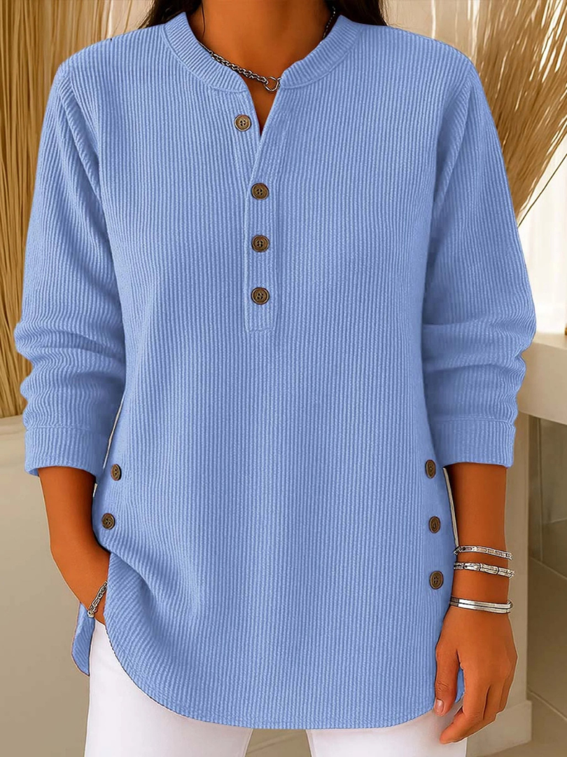 Neve | Tunica Henley con Bottoni