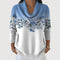 Alba | Maglione Floreale con Collo Rovesciato