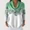 Alba | Maglione Floreale con Collo Rovesciato