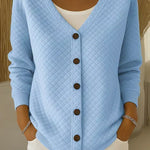 Leonora | Cardigan Trapuntato con Bottoni