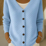 Leonora | Cardigan Trapuntato con Bottoni