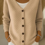 Leonora | Cardigan Trapuntato con Bottoni