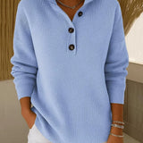Ambra | Maglione Polo con Scollo a V