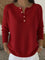 Eleonora | Maglione in Maglia con Bottoni Henley