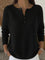 Eleonora | Maglione in Maglia con Bottoni Henley