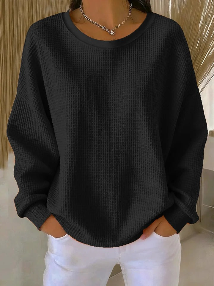 Nadia | Maglione Goffrato Classico