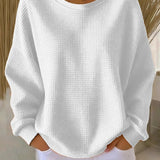 Nadia | Maglione Goffrato Classico