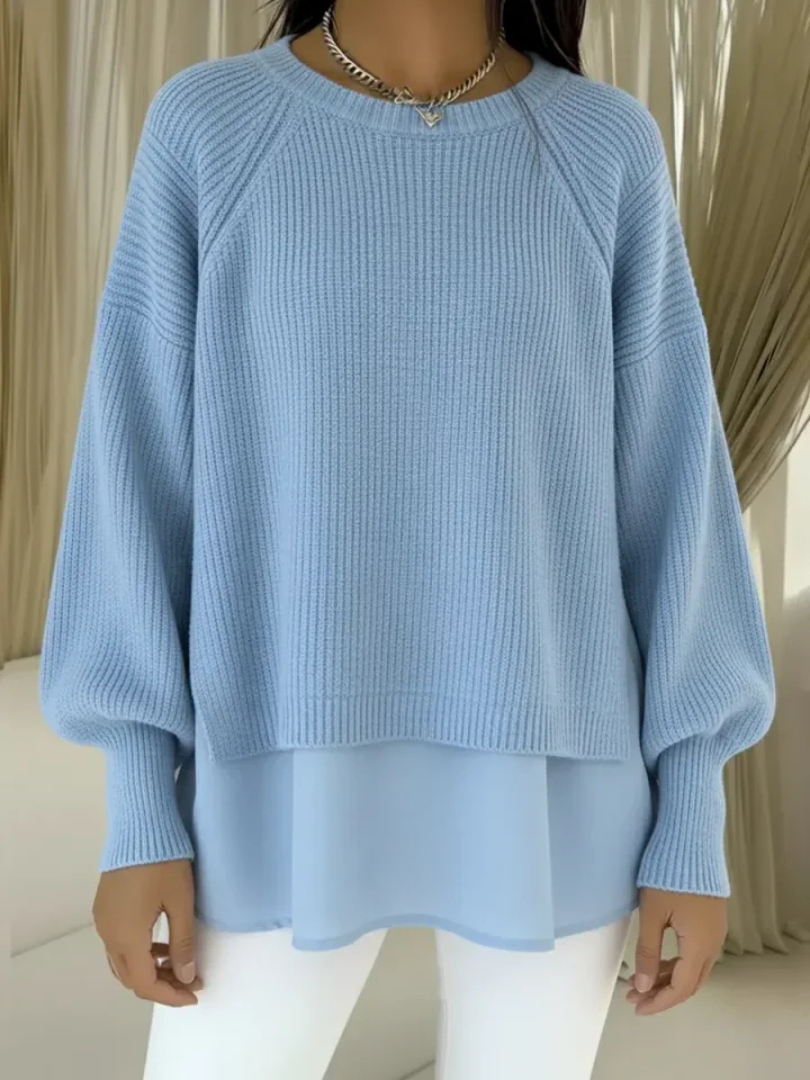Cesarina | Maglione Effetto Due Pezzi