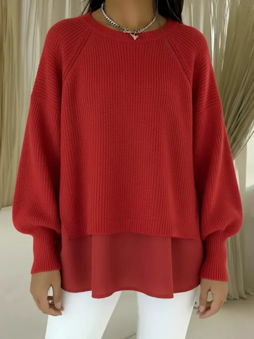 Cesarina | Maglione Effetto Due Pezzi