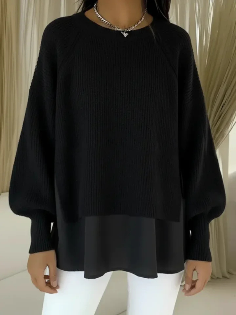 Cesarina | Maglione Effetto Due Pezzi