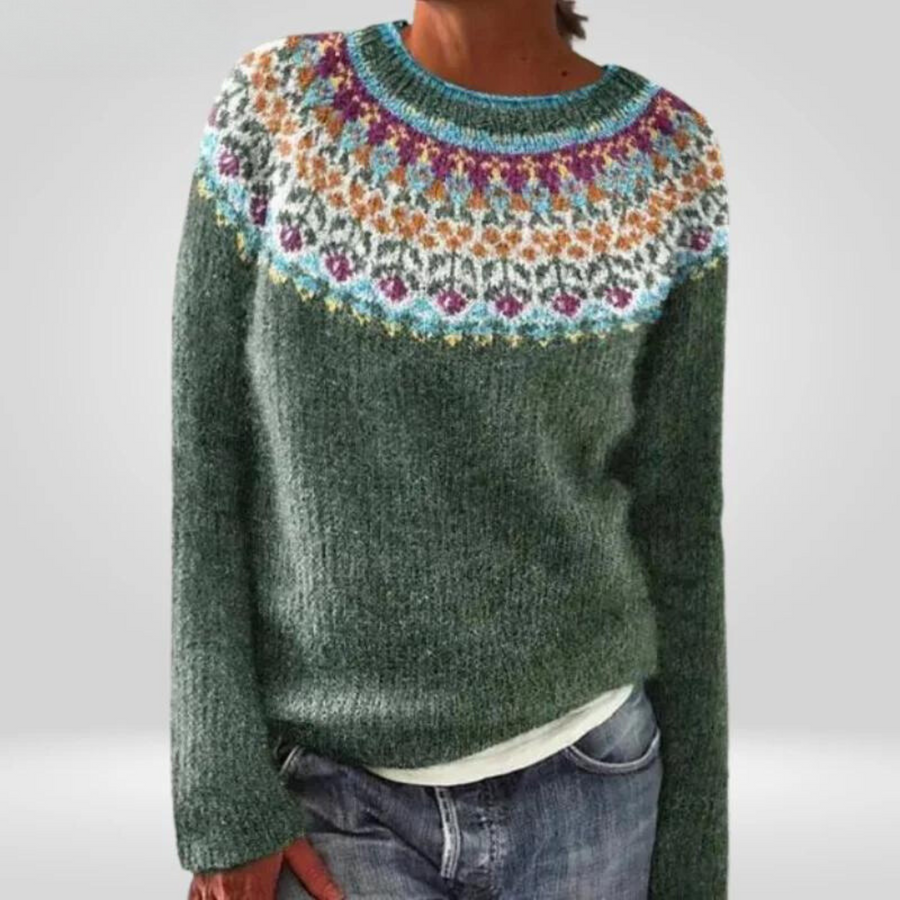 Brigida | Maglione Jacquard Classico