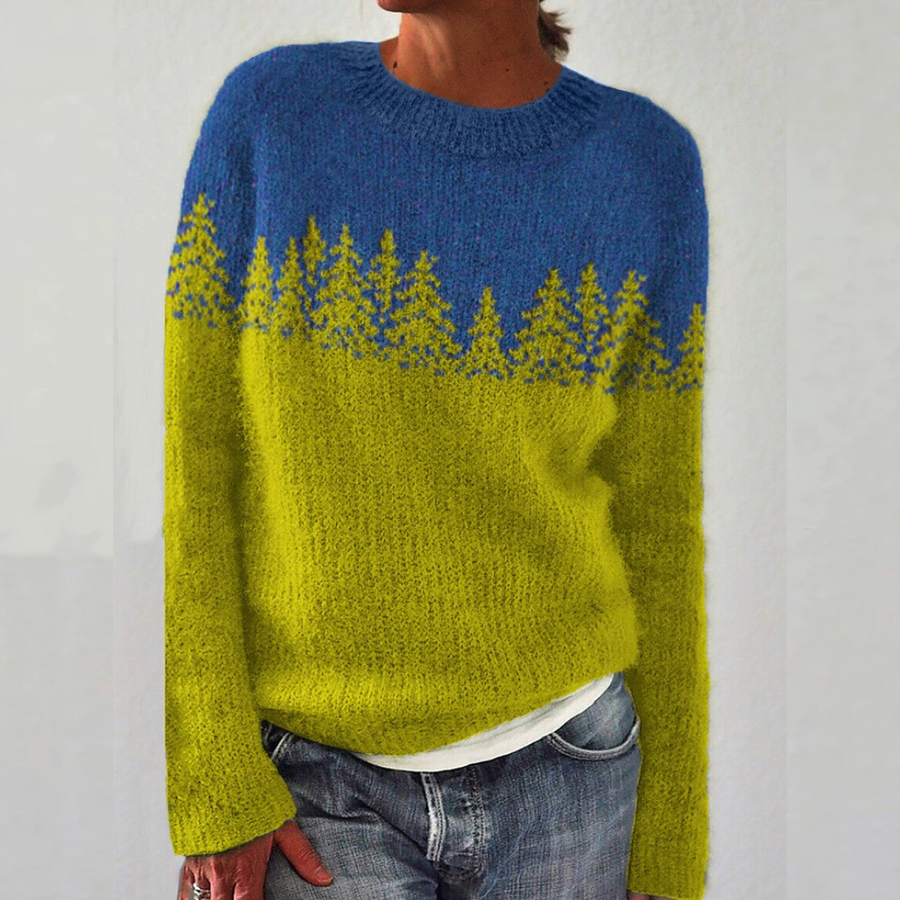 Natalina | Maglione Jacquard Rétro