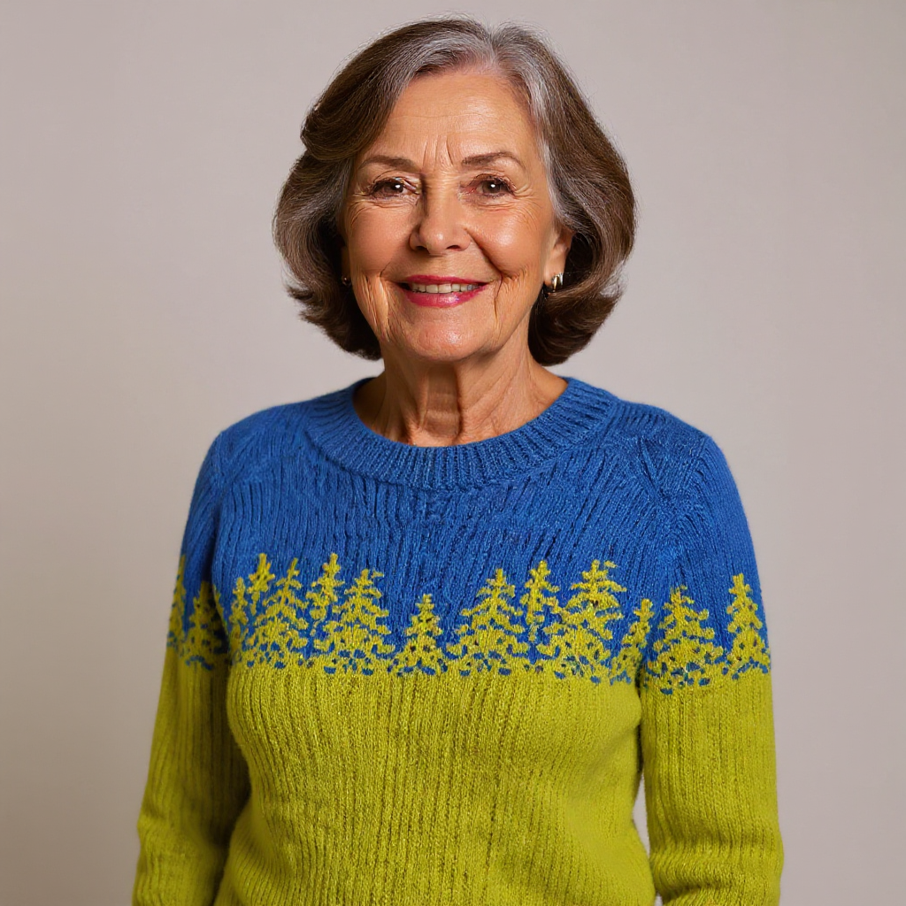 Natalina | Maglione Jacquard Rétro
