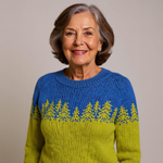 Natalina | Maglione Jacquard Rétro
